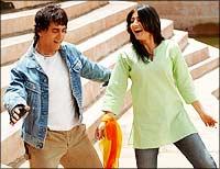 A still from Rang De Basanti