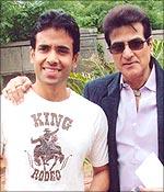 Tusshar Kapoor and Jeetendra