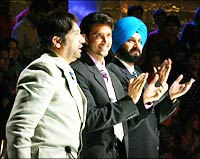 Shekhar Suman, Hrithik Roshan and Navjot Singh Sidhu