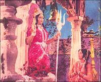 A still from Jai Santoshi Maa