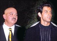 Rakesh and Hrithik Roshan