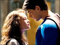 Kate Bosworth and Brandon Routh in Superman Returns