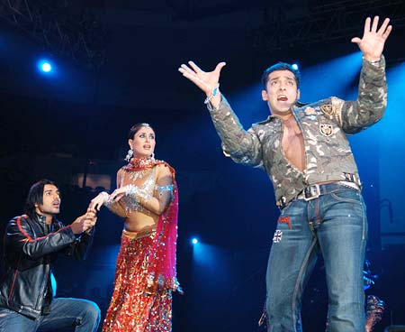 John Abraham, Kareena Kapoor, Salman Khan