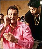 A still from Lage Raho Munnabhai