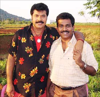 Mammootty with Vinod Kumar