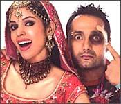 Mallika Sherawat and Rahul Bose