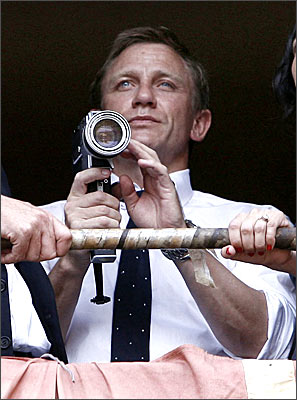 Daniel Craig as James Bond in the currently untitled Bond 22