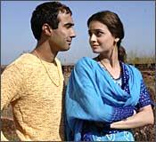 Ranvir Shourey and Dia Mirza