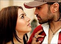 Riaa and Himesh Reshammiya in AKS