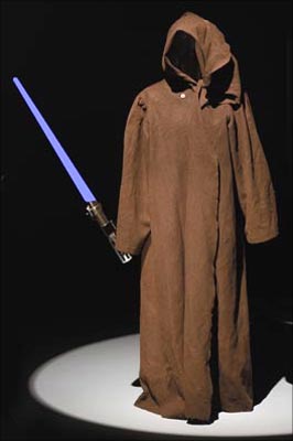 Obi-Wan Kenobi's cloak from Star Wars (1977), worn in the film by Alec Guinness