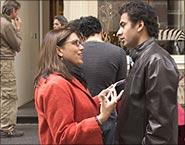 Mira Nair with Kal Penn