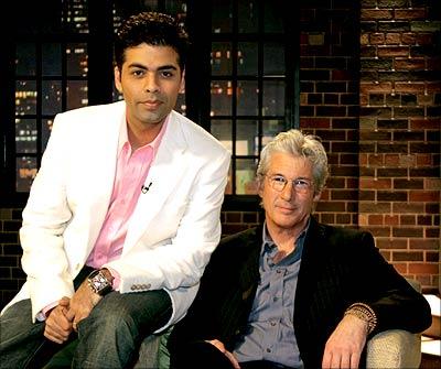 Karan Johar and Richard Gere