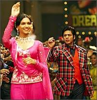 A still from Om Shanti Om