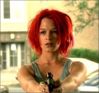 Franka Potente in Run Lola Run