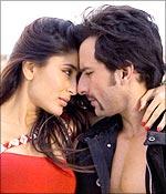 Kareena Kapoor and Saif Ali Khan in Tashan