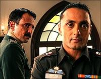 Kay Kay Menon and Rahul Bose in Shaurya