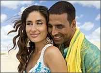 Kareena Kapoor and Akshay Kumar in Tashan