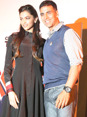 Deepika Padukone and Akshay Kumar