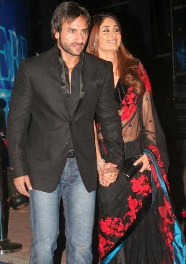 Saif Ali Khan and Kareena Kapoor