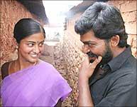 A still from Paruthiveeran