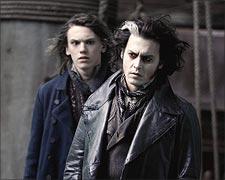 Johnny Depp in Sweeney Todd