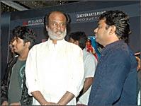 Rajnikanth and A R Rahman