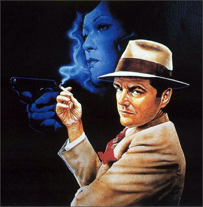 A poster of Roman Polanski's 1974 classic Chinatown