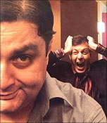 Vinay Pathak and Rajat Kapoor in Bheja Fry