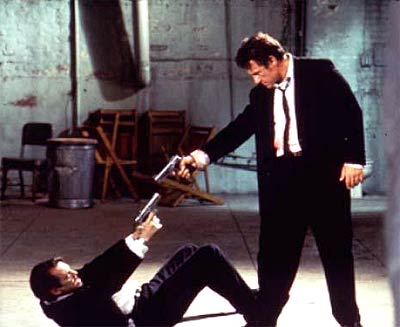 A scene from Reservoir Dogs