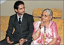 Hiten Tejwani and Sudha Shivpuri