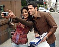 Shriya and Jesse Metcalfe in The Other End Of The Line