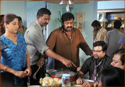 Lakshmi Gopalaswamy, Blessy, Mohanlal and Suresh Menon