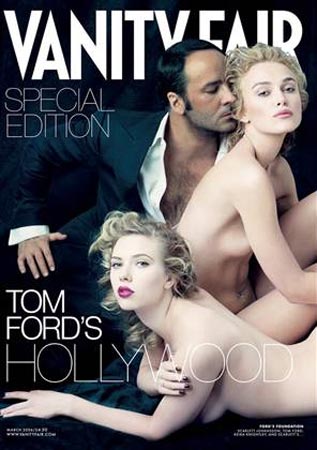 Scarlett Johansson, Keira Knightley and Tom Ford