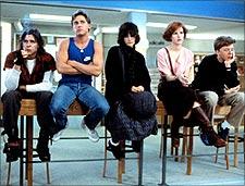 A scene from The Breakfast Club