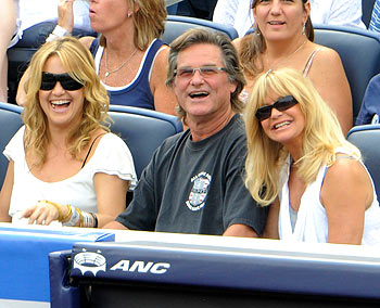Kate Hudson, Kurt Russell and Goldie Hawn