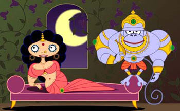 A scene from Sita Sings The Blues