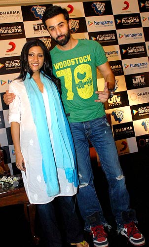 Ranbir Kapoor and Konkona Sen Sharma