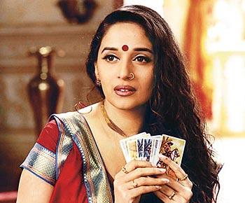 Madhuri Dixit in a scene from Devdas