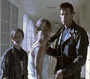 A scene from Terminator 2: Judgement Day