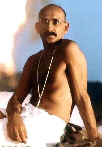 Ben Kingsley as Mahatma Gandhi