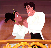 A scene from The Princess And The Frog