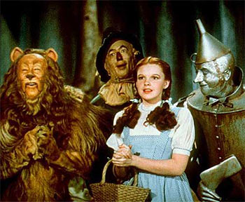 A scene from The Wizard of Oz