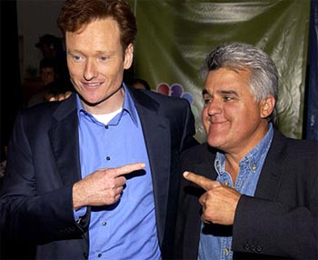 Conan O' Brien and Jay Leno