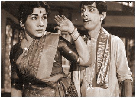 Nagesh with Manorama