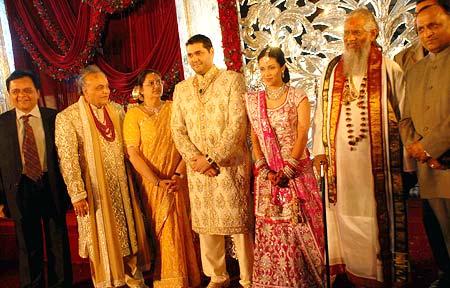 Bharat Shah's son weds