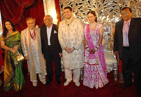 Bharat Shah's son weds