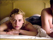 Kate Winslet in a scene from the Reader