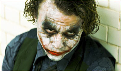 A scene from The Dark Knight