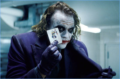 A scene from The Dark Knight