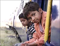 A scene from Slumdog Millionaire